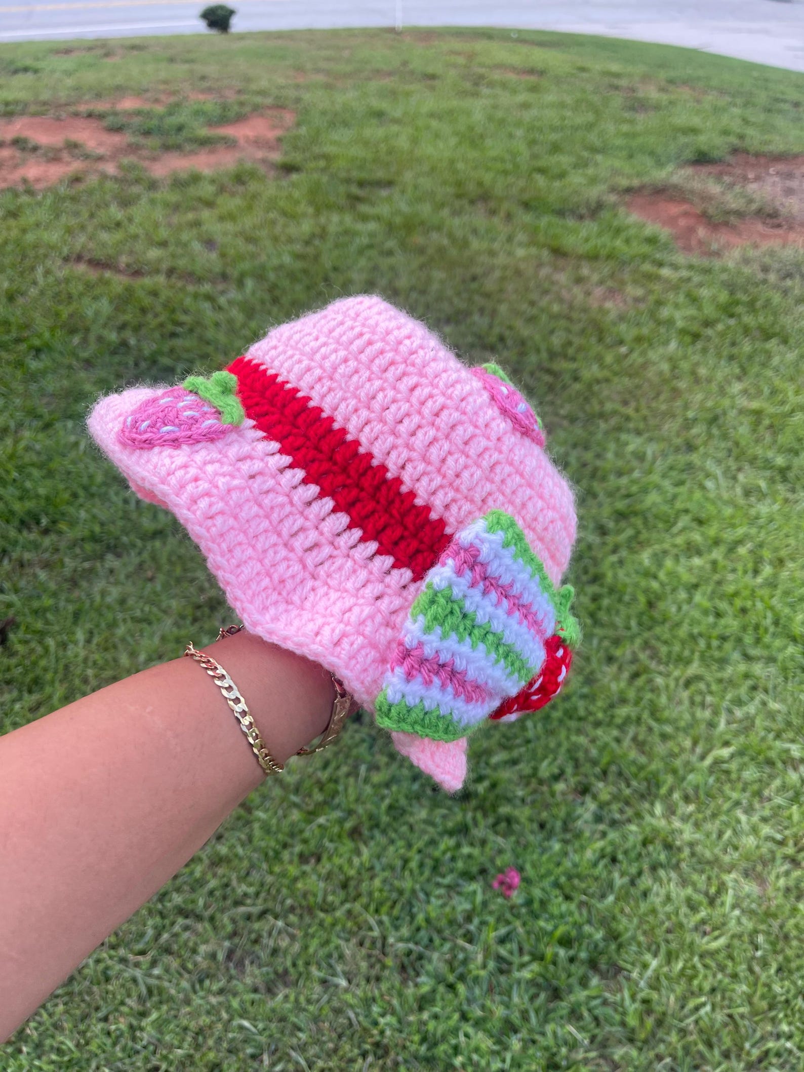 Crochet Strawberry Shortcake Hat Etsy