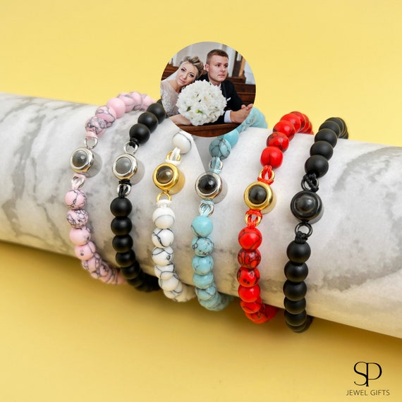 Braccialetti personalizzati con immagine all'interno, Bracciale