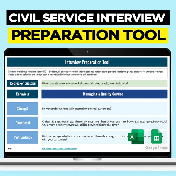 Banco de preguntas de la entrevista de servicio civil: generador de preguntas aleatorias / Preparación para la entrevista de servicio civil / Entrevista de comportamiento