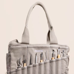 Art Tools Tote Bag / Artist Tote Bag / Reusable Grocery Bag / Canvas Tote  Bag / Art Supply Bag / School Tote / Artist Gift / Designer Gift