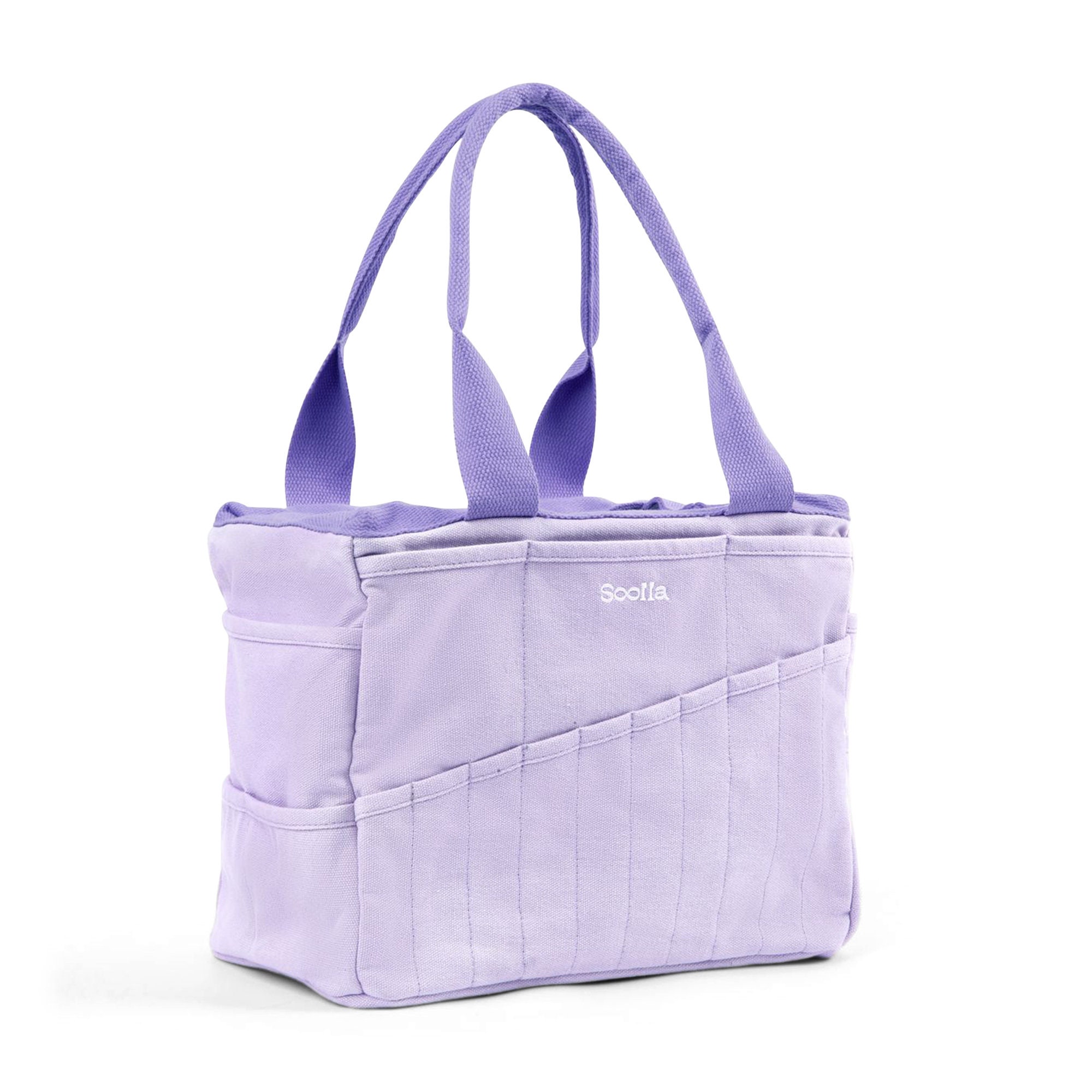 Lilac Love Soolla® Studio Artist Bag, Art Supply & Pottery Tool Bag, Art Supplies Organizer, Knitting Project Bag, Crochet Lavender, Gift