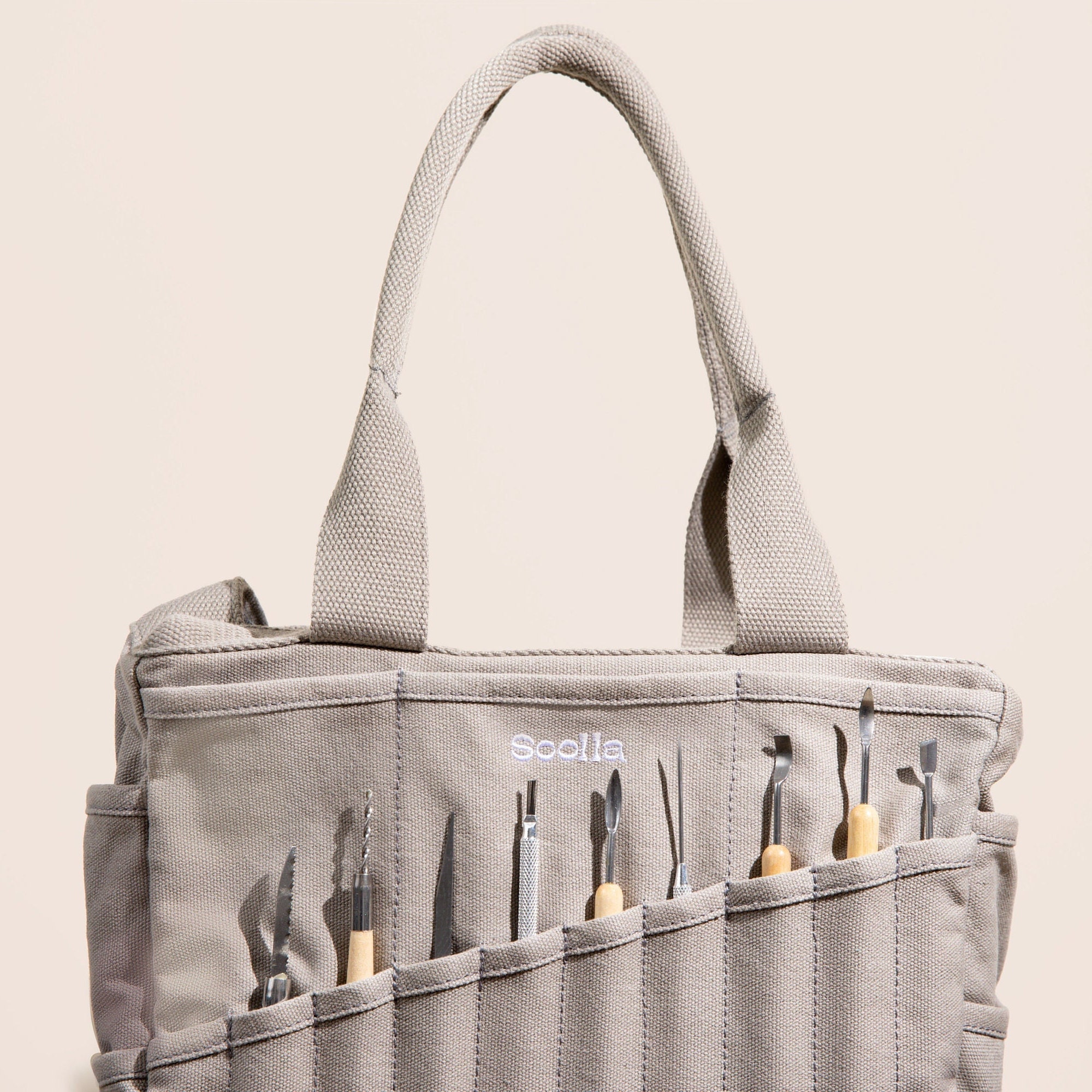 Soolla® Studio Art Supply & Pottery Tool Bag – Canvas