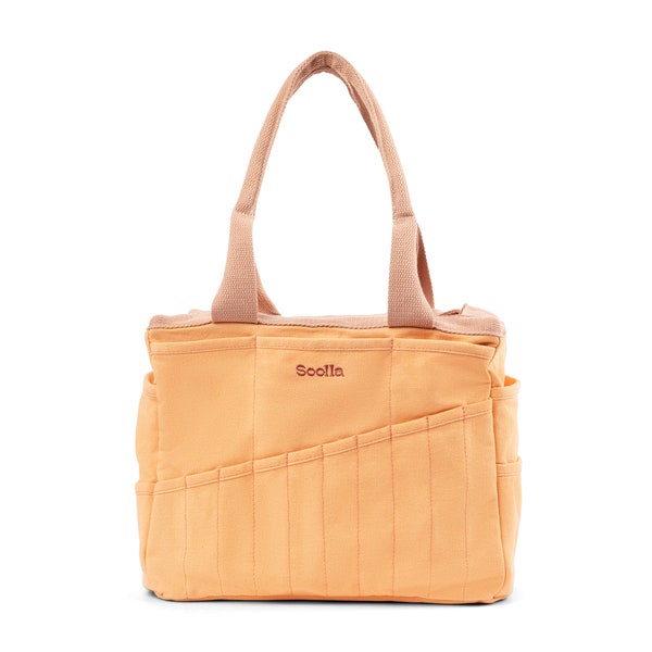 Creamsicle Soolla® Studio Tasche - #1 Kunst Versorgung, Keramik Werkzeug Tasche, Maler Tasche, Strick Projekt Tasche, Geschenk für Künstler, Keramiker, Stricker