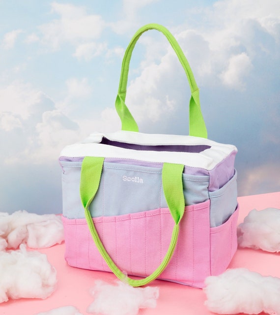 80 s Windbreaker Soolla Art Studio Bag Art Supply Carrier