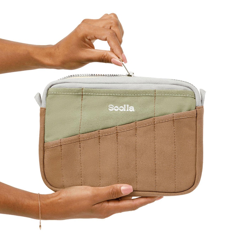Soolla® Studio Pouch, Deep Forest Green