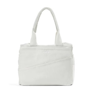 Bolsa de estudio Soolla® de porcelana blanca, bolsa de lona para transportar materiales de arte y herramientas de cerámica, bolsa para proyectos de costura y tejido, bolsa para manualidades de crochet, regalo