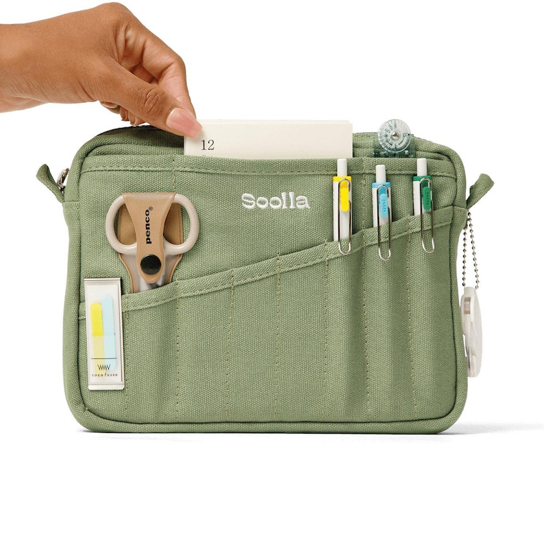 Soolla® Studio Pouch, Deep Forest Green