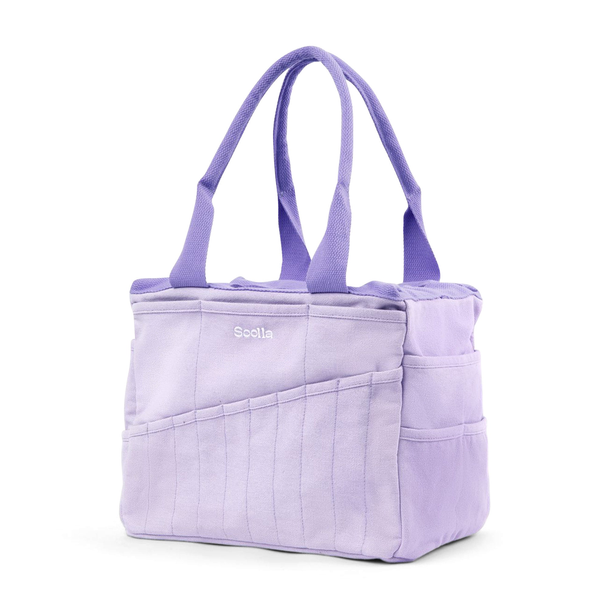 Lilac Love Soolla® Studio Artist Bag, Art Supply & Pottery Tool Bag, Art Supplies Organizer, Knitting Project Bag, Crochet Lavender, Gift