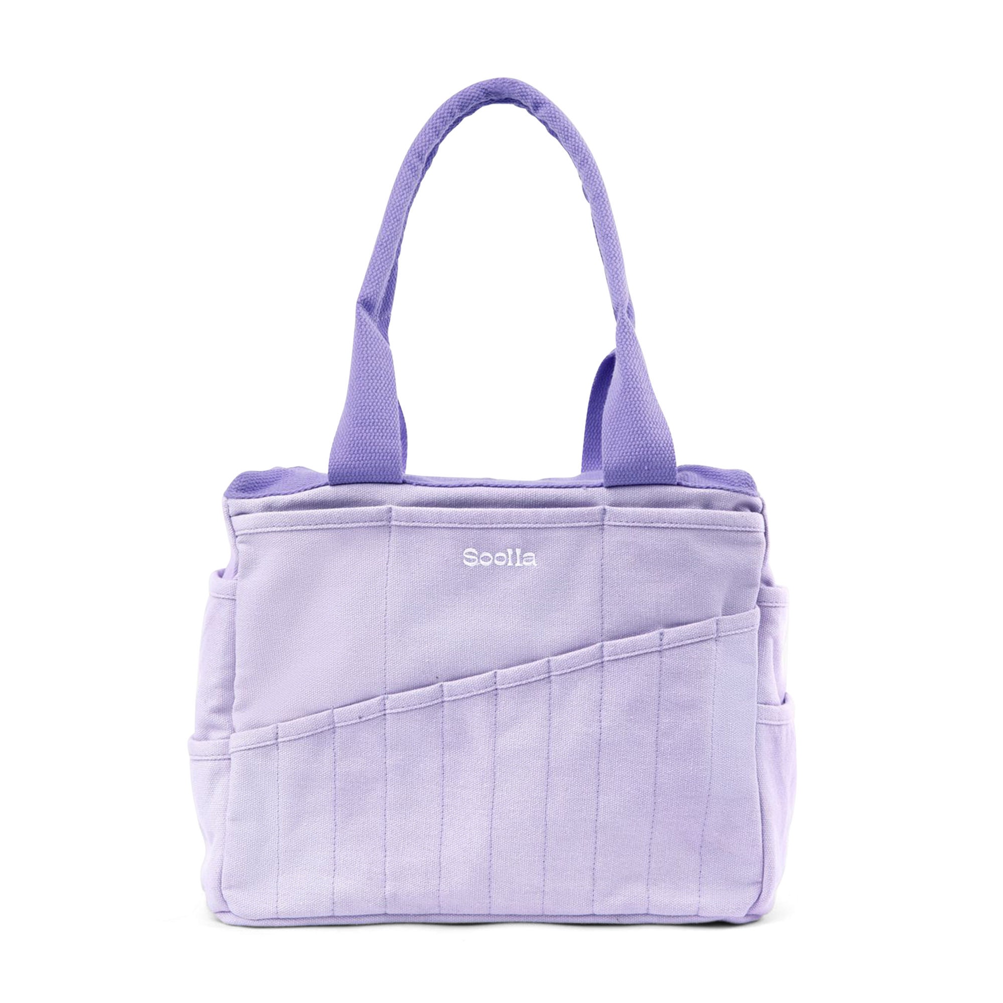 Lilac Love Soolla® Studio Artist Bag, Art Supply & Pottery Tool Bag, Art Supplies Organizer, Knitting Project Bag, Crochet Lavender, Gift