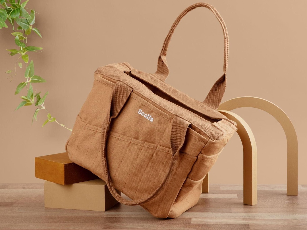 NEW: Cinnamon Soolla® Studio Bag, Pottery Tool Bag, Sewing