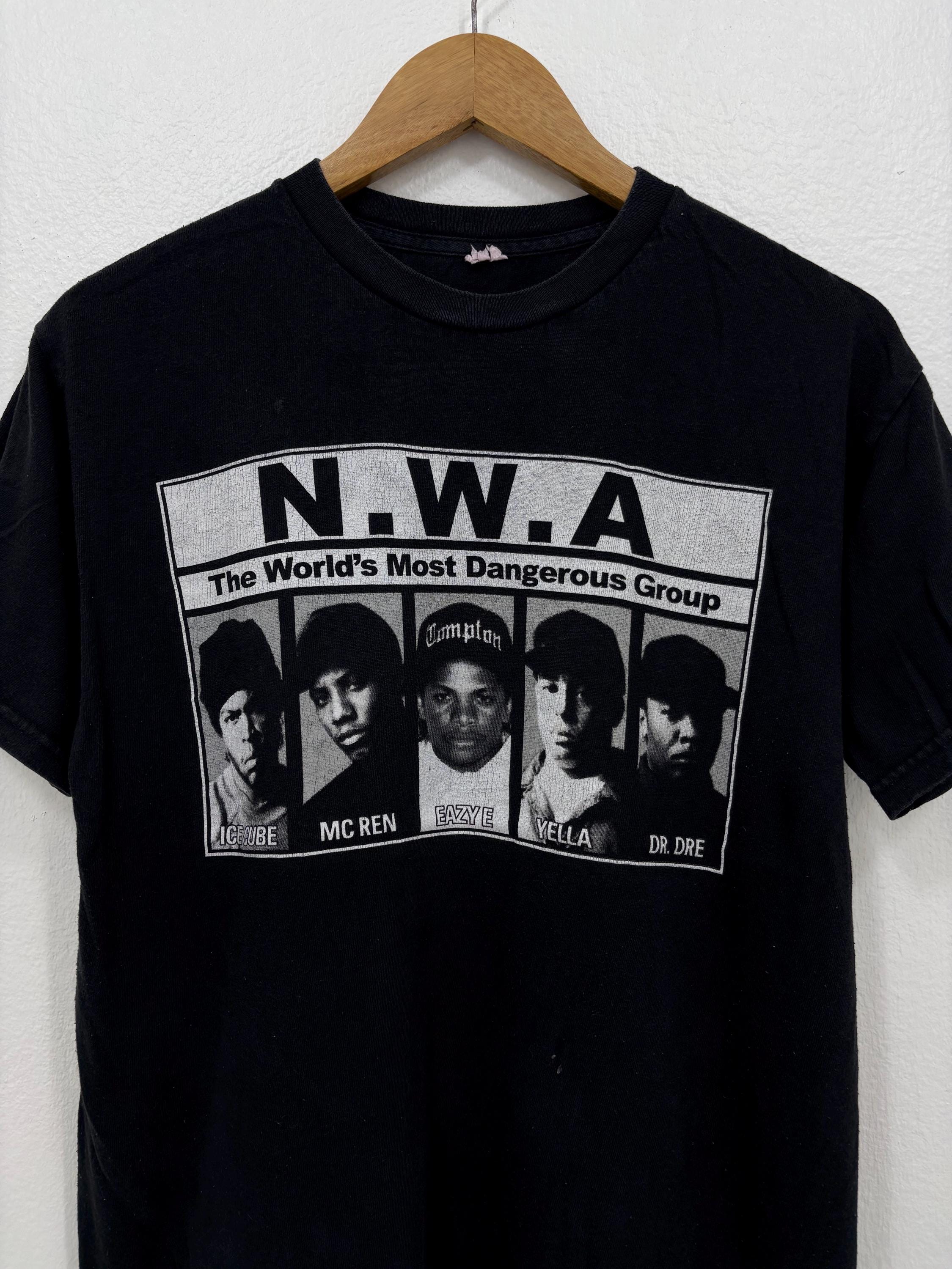 VINTAGE N.W.A T Shirt Tシャツ　ヴィンテージ N.W.A. Rappers Vintage T Shirt - Straight Outta Compton