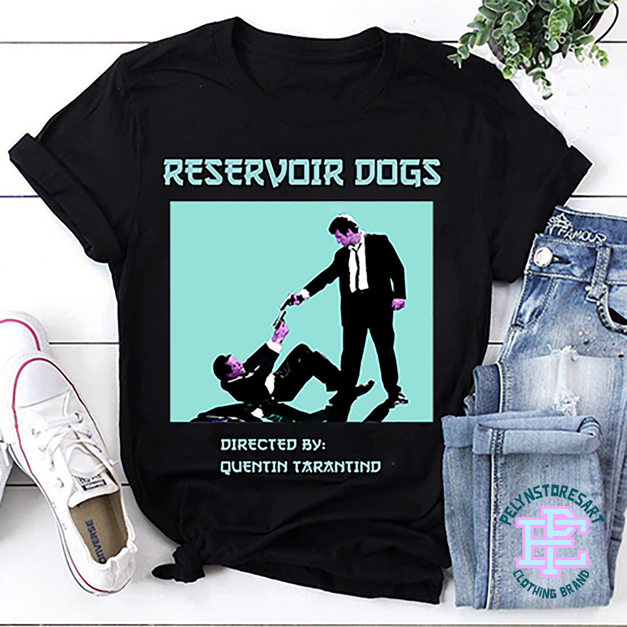 Reservoir Dogs T-shirt, Reservoir Dogs Mr Brown Shirt, Quentin