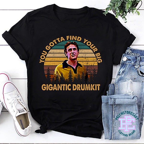 Freaks And Geeks T-Shirt, Freaks And Geeks Gigantic Drumkit Shirt, Freaks And Geeks Vintage Shirt, TV Series Unisex T-Shirt, 90s Movie Shirt