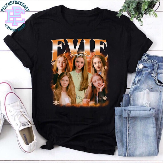 Evie Templeton Bootleg Vintage Shirt, Retro Bootleg Graphic Tee