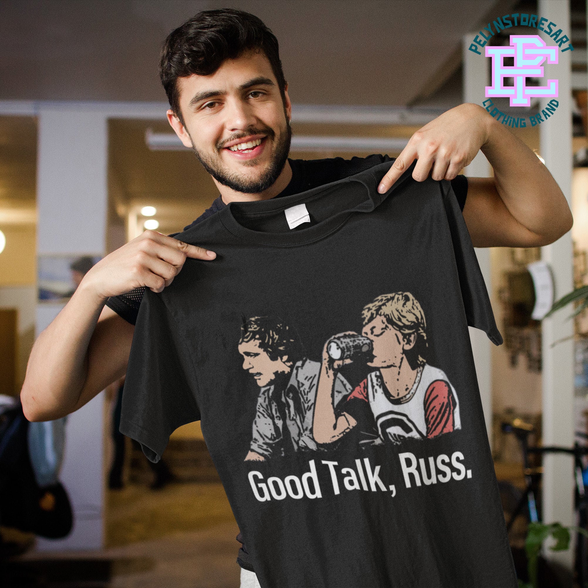 Good Talk Russ T-shirt, National Lampoon's Vacation Shirt, Clark and Rusty  Beer Time Vintage Shirt, Movie Unisex T-shirt, Clark and Rusty - Etsy