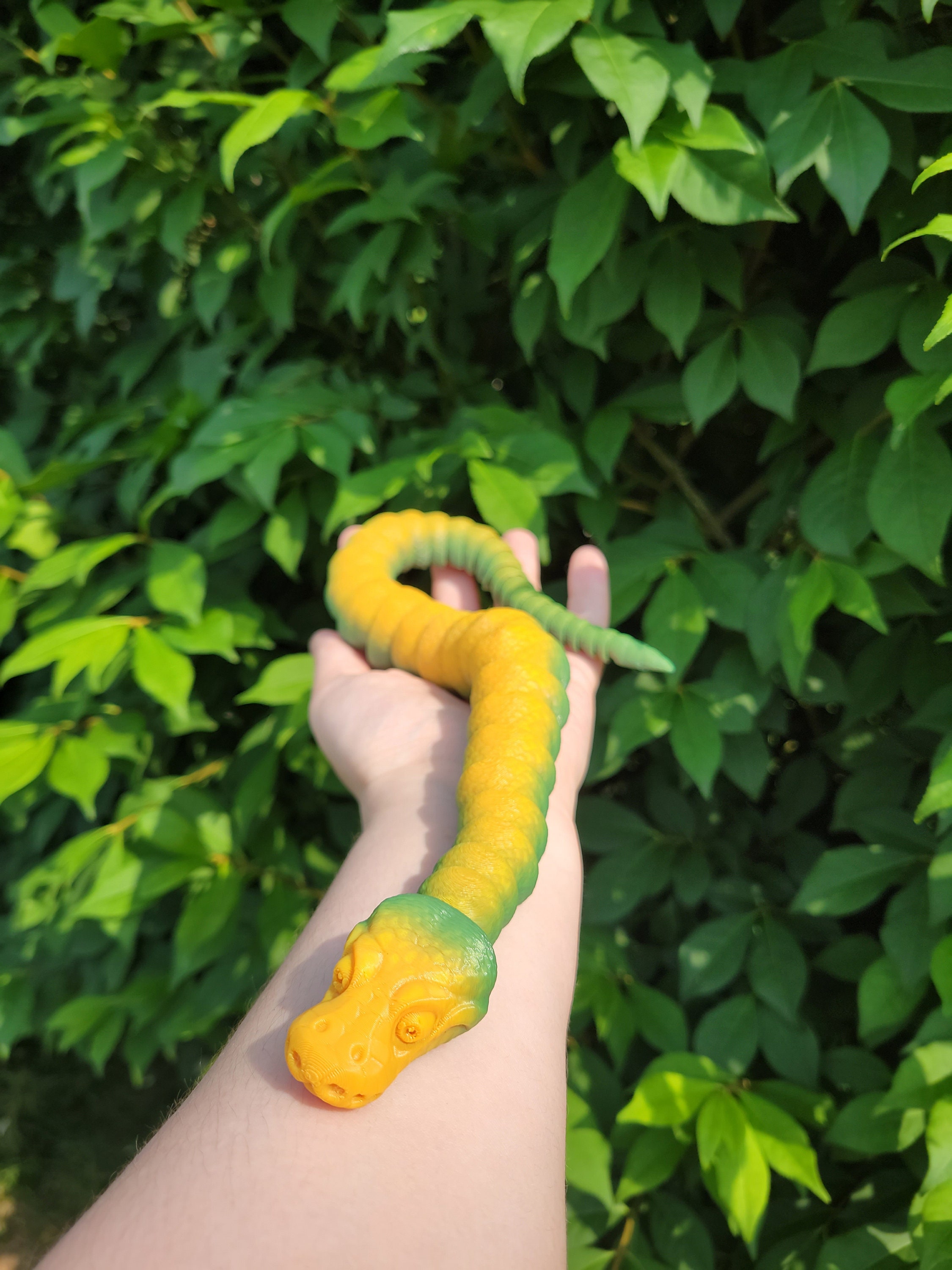 Ball Python Articulating 3d Printed Fidget Toy - Etsy