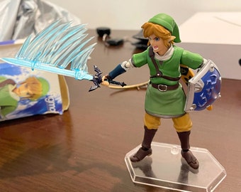 The Legend of Zelda Breath of the Wild Link Master Sword Figure Statue Toy  New