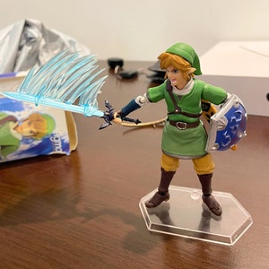 Link Figure The Legend of Zelda, Modelo Anime, Espada Mestra GK, Estatueta  de Ação, Brinquedo para Coleção de Estátuas, Altura 1:7, 20cm