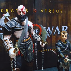 Kratos and 2024 atreus action figure