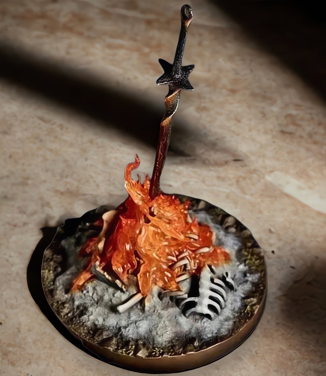 Dark Souls 3 Bonfire Longsword Action Figure Fire Longsword Dark Soul