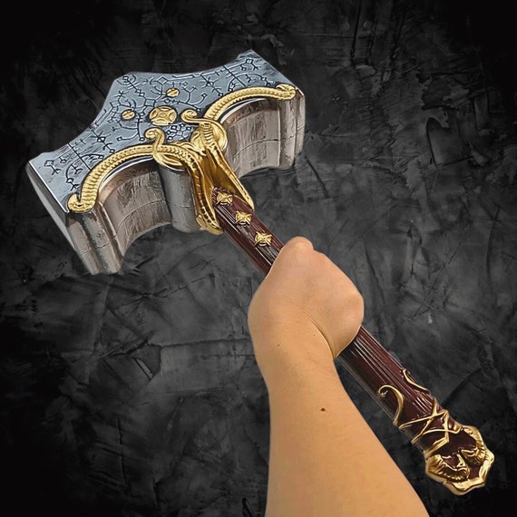 God of War Ragnarok Fan Makes Incredible 3D-Printed Mjolnir