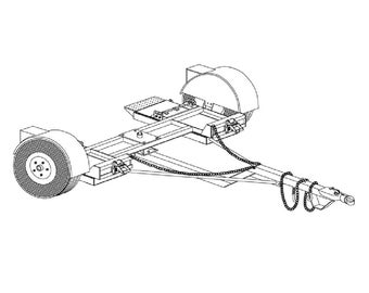 DIY 3.5K Heavy Duty Car Dolly Blueprint Master Plan 1000 - Single Axle