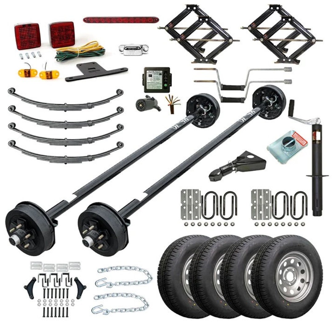 16THF Trailer Kit 16'x8' Tiny House Trailer Plans Etsy