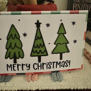 Christmas Tree Greeting Card