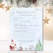 Printable Kids Christmas Letter to Father Christmas Easy to - Etsy