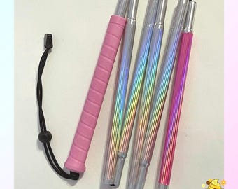 Custom Holographic Generic Aluminium Blind Cane – Bold and Unique Collection