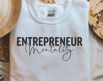 Mentalidad emprendedora Svg Png Pequeñas empresas Citas motivacionales Emprendimiento Diseños digitales CEO Archivo svg Cricut Hustle Grind Boss