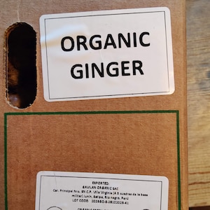 usda organic ginger