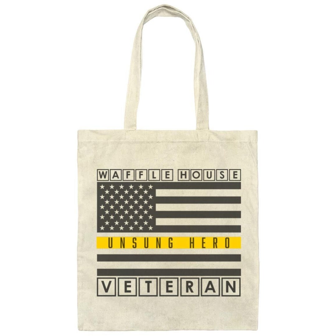 Unsung Hero of the WAFFLE HOUSE Yellow Line Veterans Flag Etsy