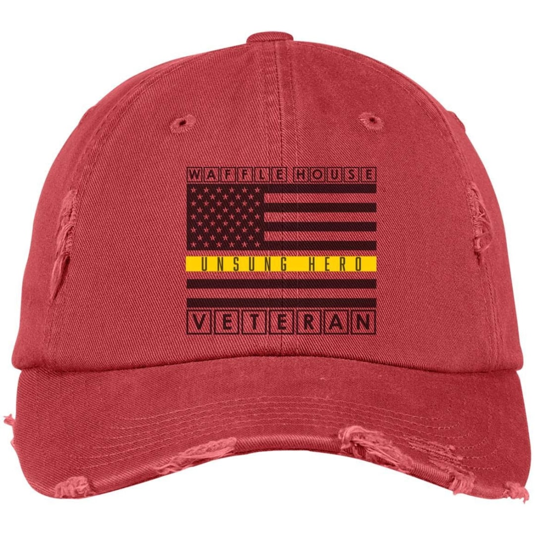 Unsung Hero of the WAFFLE HOUSE Yellow Line Veterans Flag Etsy