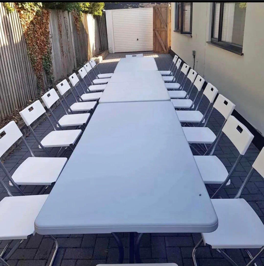 Plastic Foldable Chairs and Tables for HIRE ONLY Etsy