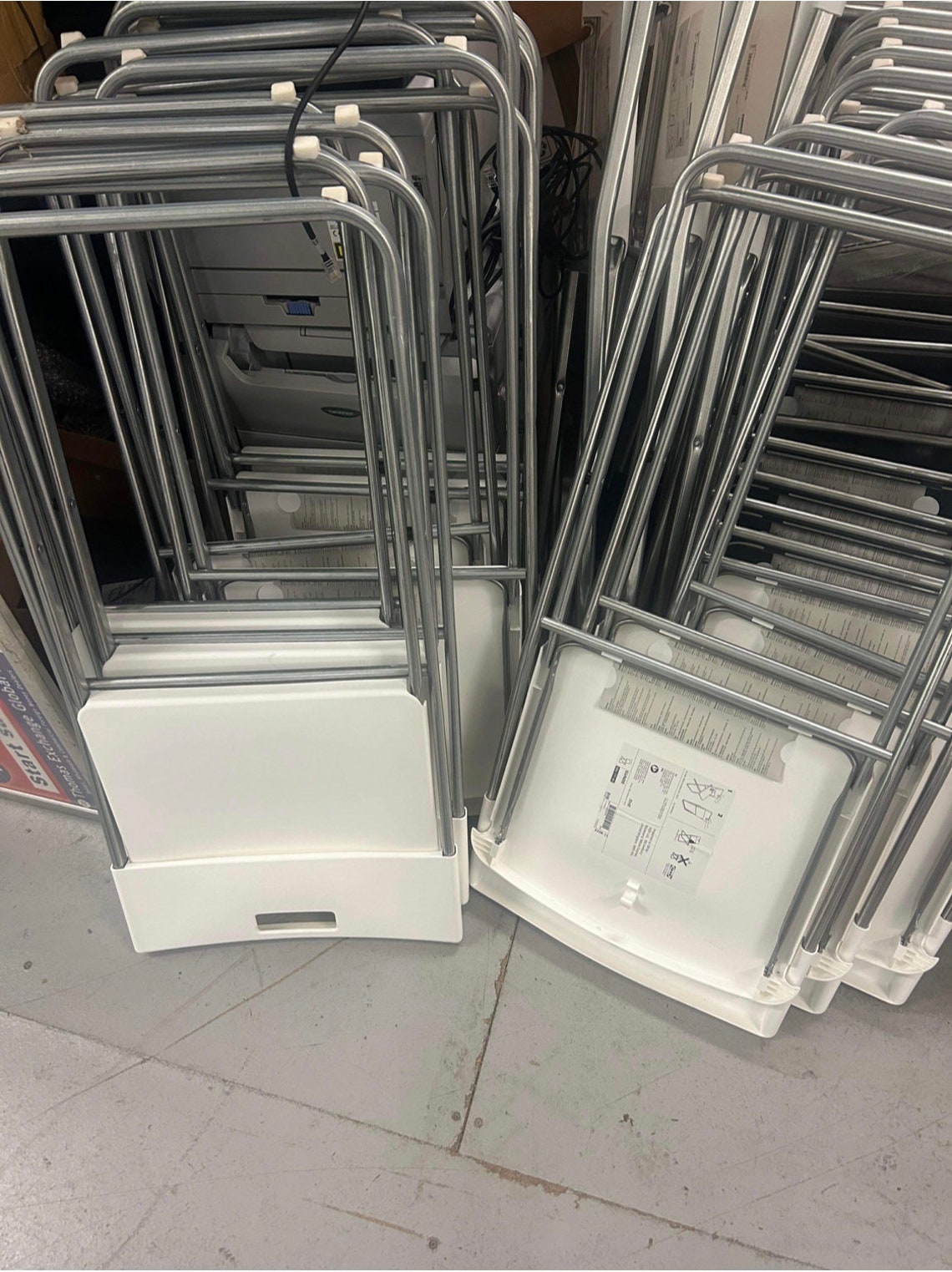 Plastic Foldable Chairs and Tables for HIRE ONLY Etsy