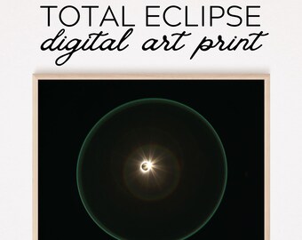 Impression sur Verre 80x120cm Tableaux Image Photo Eclipse Le