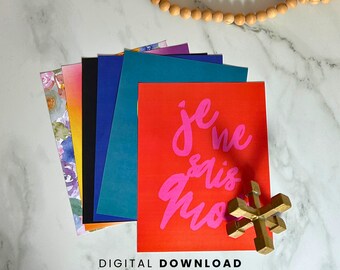 Je Ne Sais Quoi Digital Download French Art Print Handwritten Artwork Quote Print Modern Art Cursive Saying Artwork That Special Something