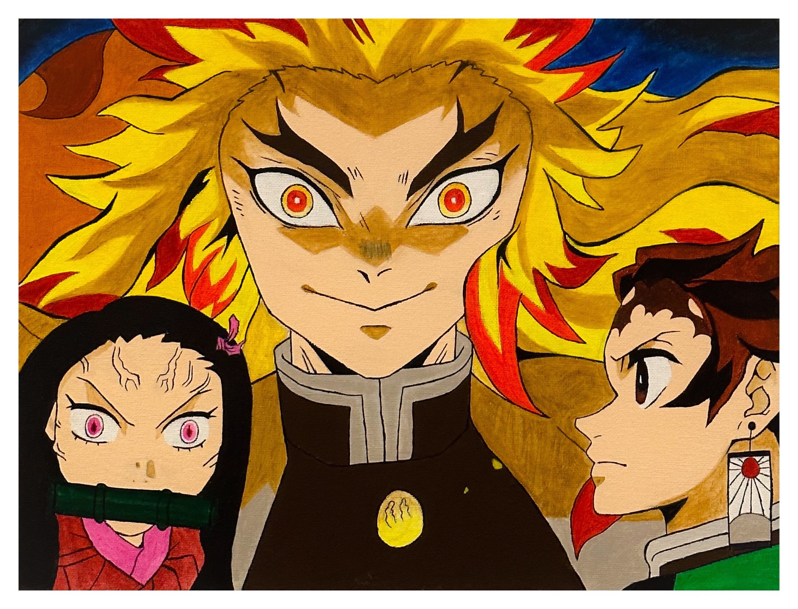 Rengoku Hashira Kyojuro Rengoku Demon Slayer Kimetsu No Yaiba Matte Finish  Poster Paper Print - Animation & Cartoons posters in India - Buy art, film,  design, movie, music, nature and educational paintings/wallpapers