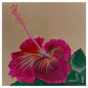 Brillante / Simplista / Pintura de flores / Impresión digital / Póster