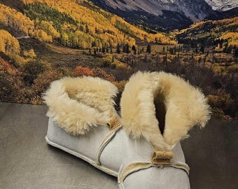 Schaffell Hausschuhe: Ultra Warm, hergestellt in den USA