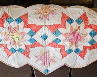 Batik Tischläufer: Hawaiianisches Strand Dekor