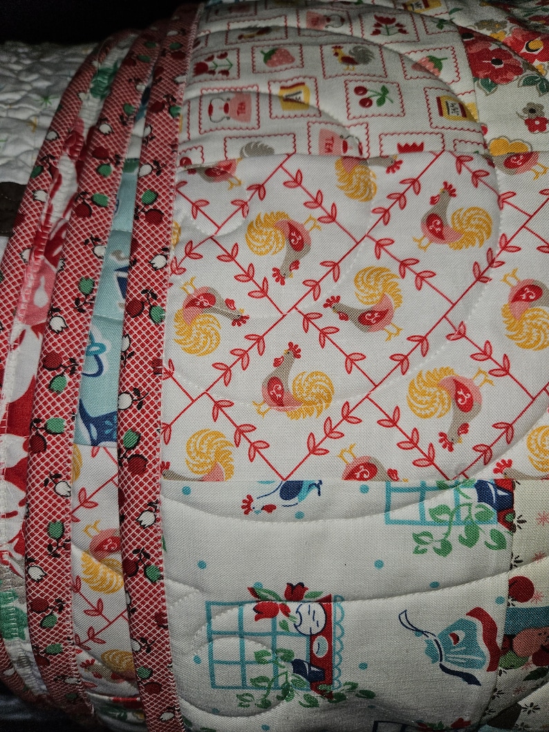 Lori Holt Chicken Salad Quilt for Sale Etsy