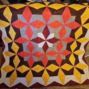 Lattice Star Quilt for Sale