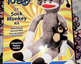 Sock Monkey Bausatz