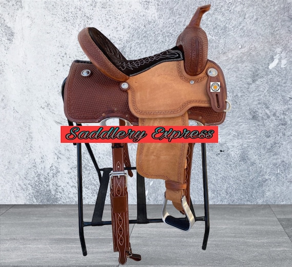 Top-notch Western Barrel Racing Saddle Set: High-speed Design