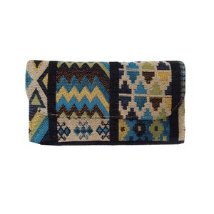 Cartera original para mujer de cuero y tela, varios colores/modelos, cartera grande hecha a mano con muchas ranuras para tarjetas
