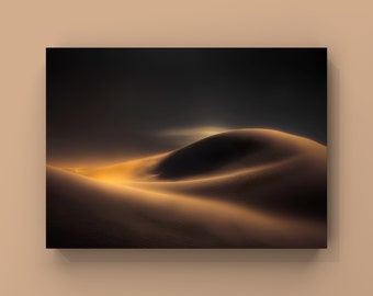 Sand Dune Abstract - Instant Printable Download Digital Image - Original Digital Art - Wall Poster - Photography - Warm Cozy Desert Colors