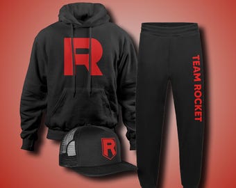 Team Rocket Sweatsuit with Included Mesh Trucker Cap