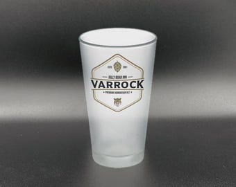 Jolly Boar Inn Frosted Pint Glass, RuneScape Varrock Pub